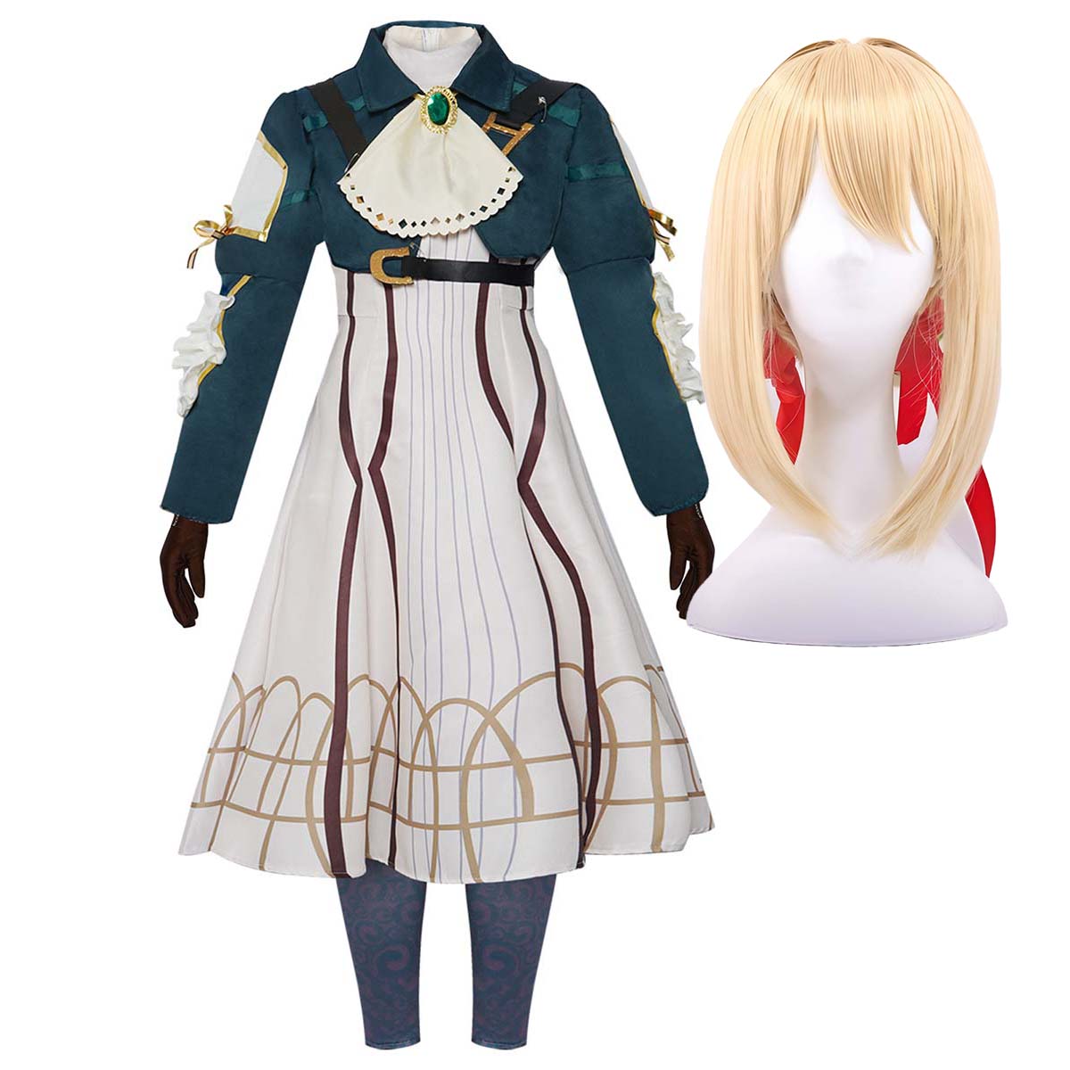 Violet Evergarden Dress - Halloween Party Anime Violet Evergarden Cosplay