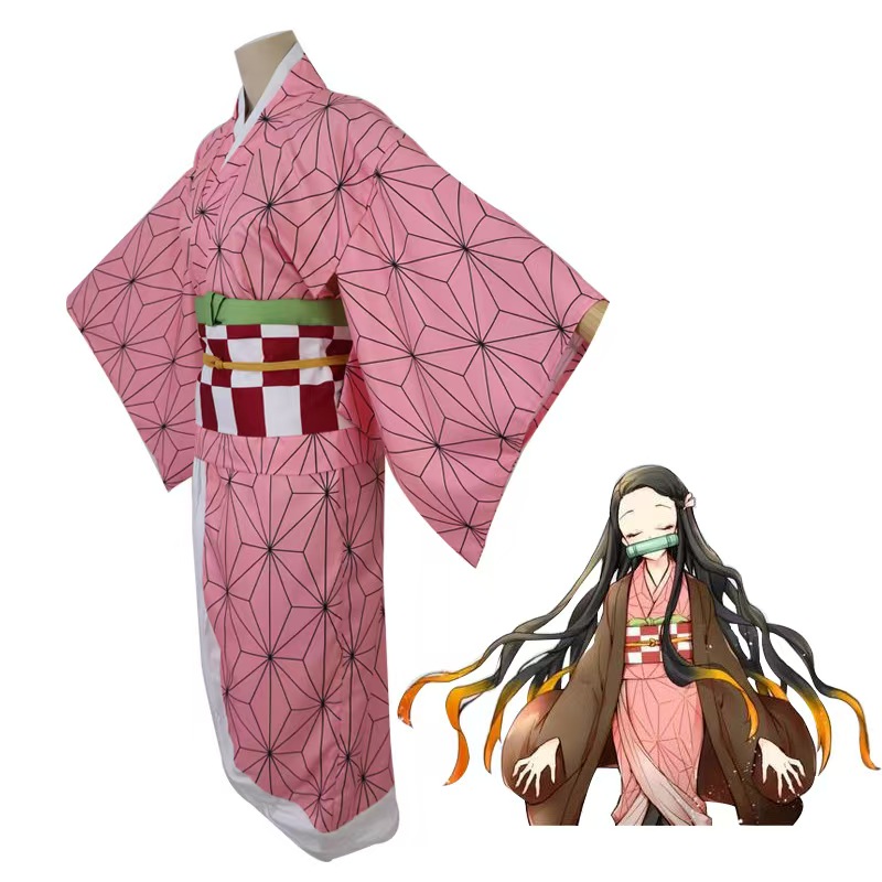 Anime Cosplay Nz - Demon Slayer Nezuko Kamado Cosplay Costume