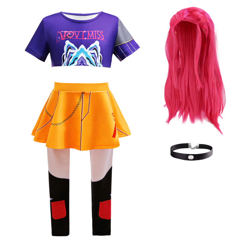 Anime Zoey Cosplay - 3PS girl suit Korean trend hip-hop