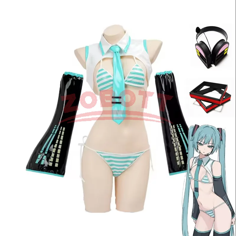Cosplay Anime N - Game Miku Cosplay Miku Formula Suits