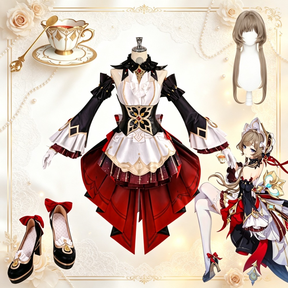 Anime Cosplay Manga - Genshin Impact Sandrone The Marionette Cosplay