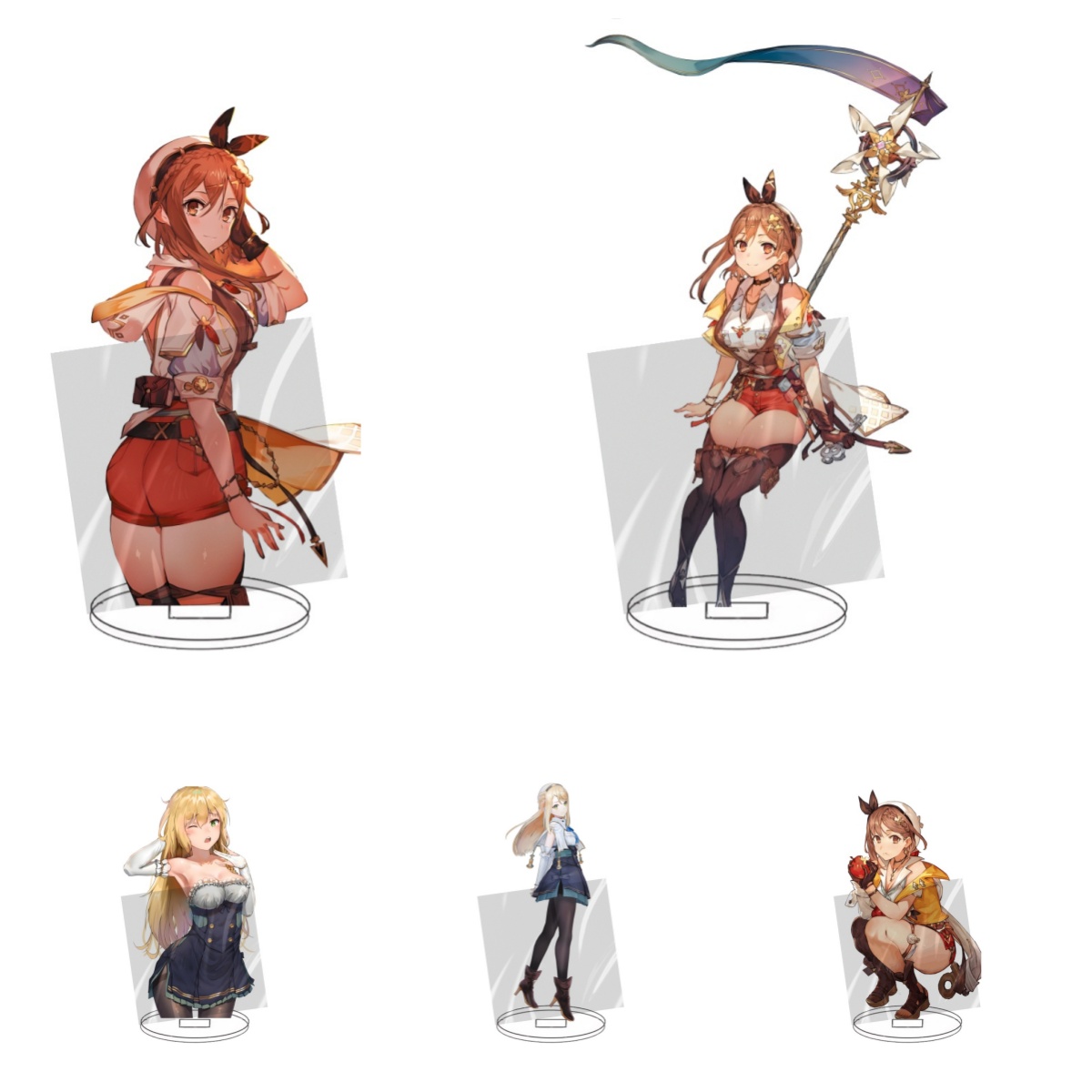 Anime Zoey Cosplay - Ryza magic workshop15CM Anime Acrylic Stand