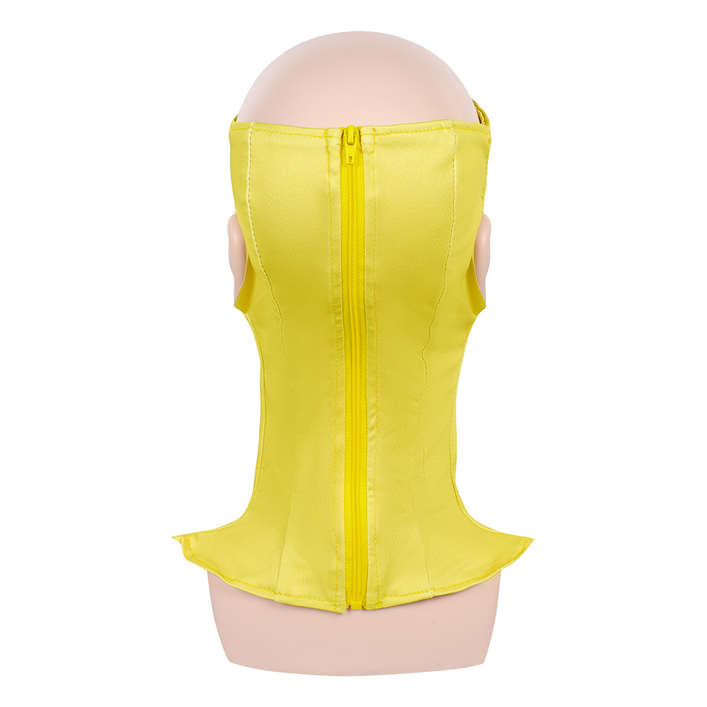 Anime Cosplay Face - Mark Grayson Cosplay Yellow Mask Anime