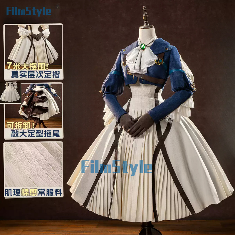Violet Evergarden Cosplay Cost - đánh giá và giá Violet Evergarden Dress