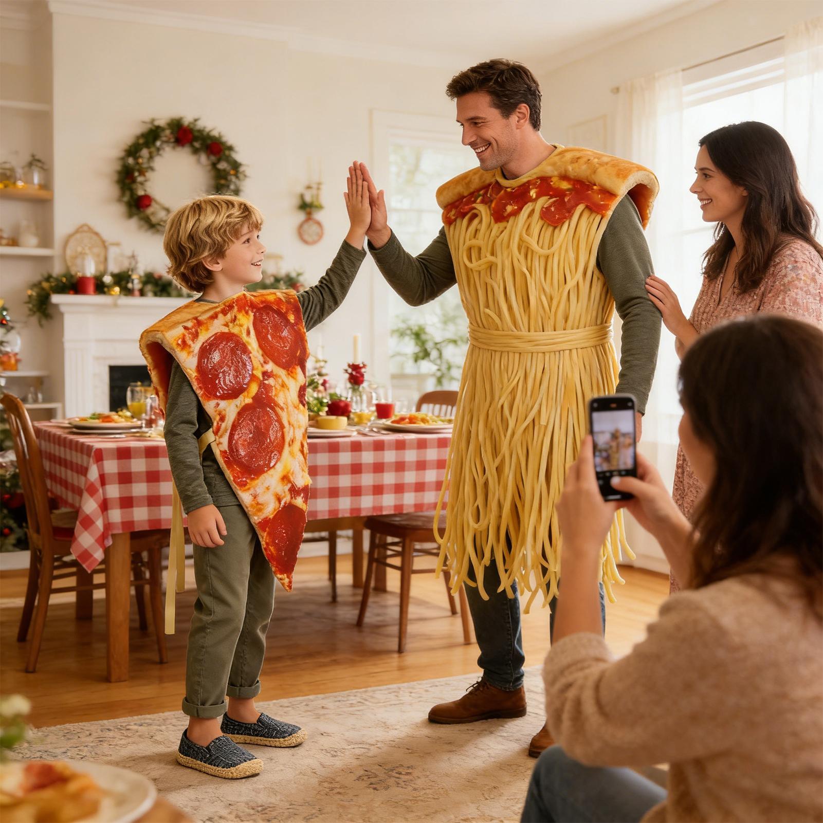 Pizza Halloween Costume Realis - đánh giá và giá Anime Cosplay For Couples