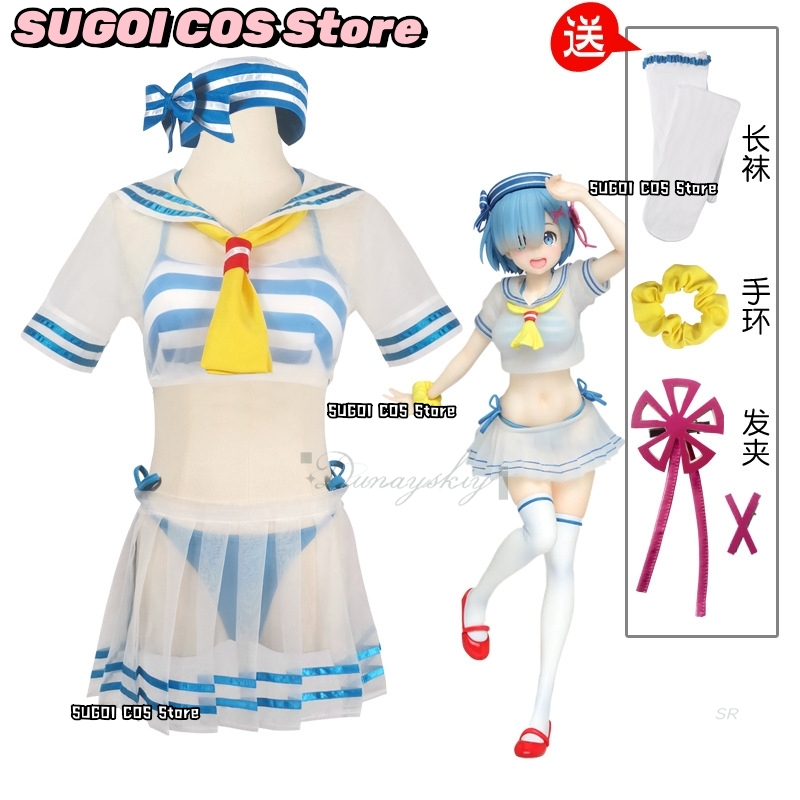 {SUGOI COS}Re:Life In A Differ - đánh giá và giá Re Zero Rem Wig