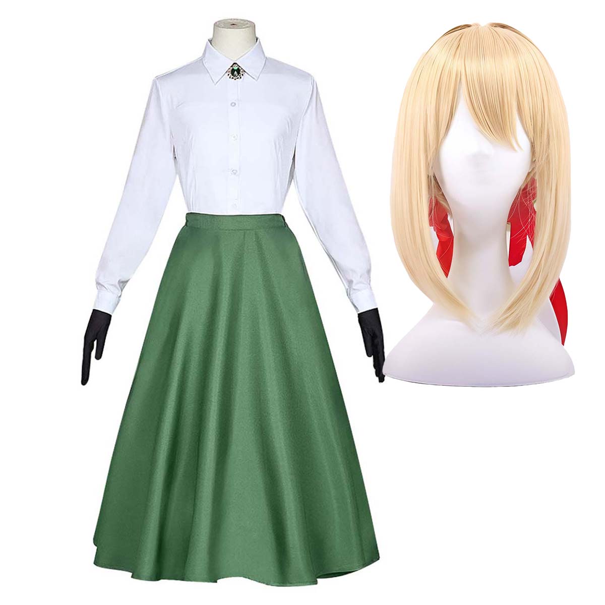 Halloween Party Anime Violet E - đánh giá và giá Violet Evergarden Dress