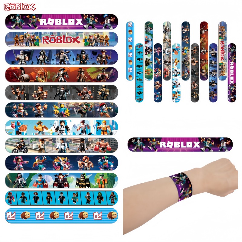 12/24Pcs Roblox Game Elasticit - đánh giá và giá Anime Cosplay Roblox