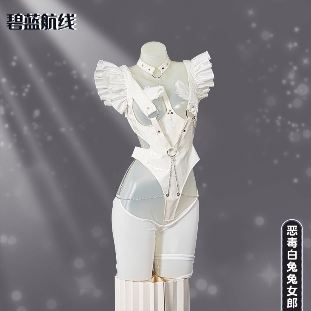 Azur Lane Le Malin Lazy White  - đánh giá và giá Anime Cosplay Bunny