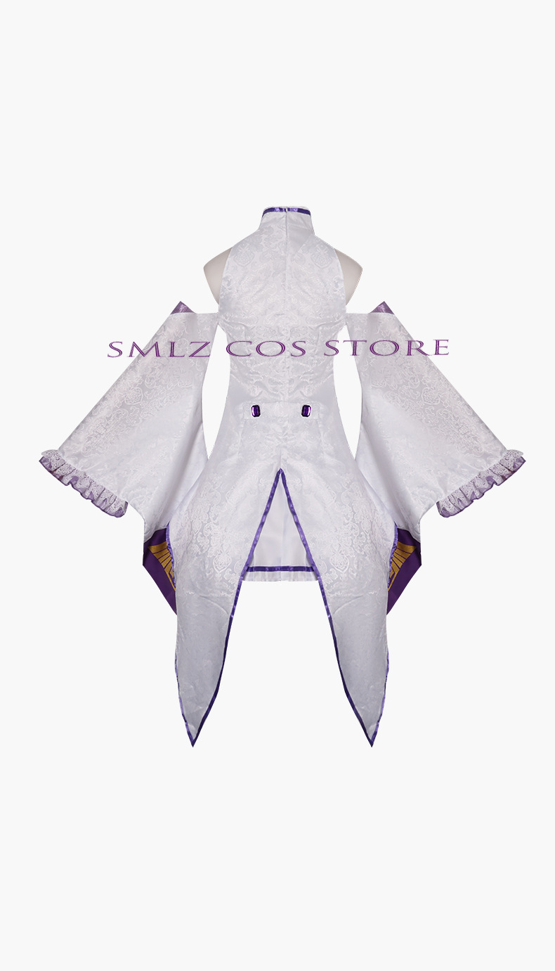 Emilia Cosplay Anime Re Zero K - đánh giá và giá Anime Cosplay Outfit