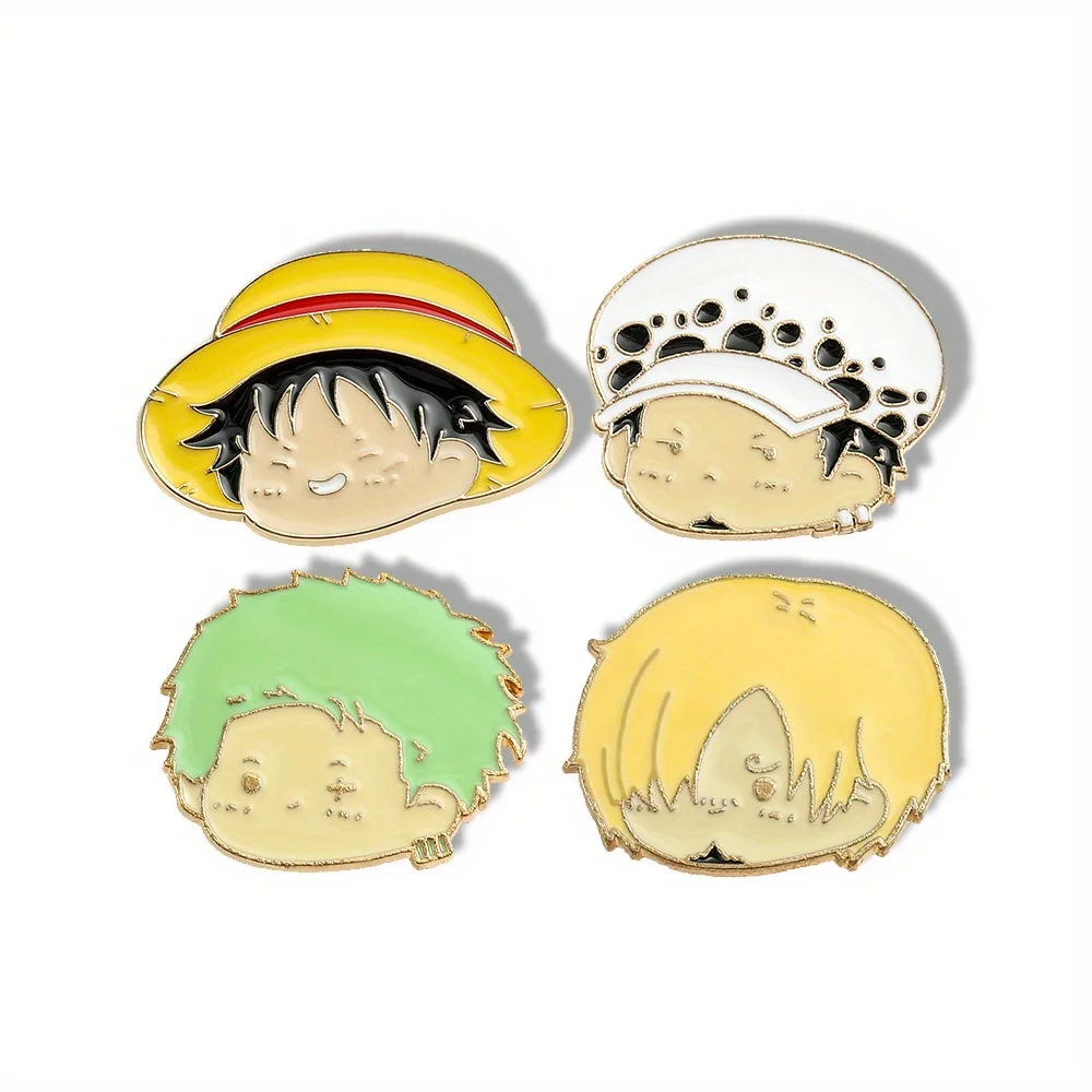 4 Pcs Anime Character Brooch S - đánh giá và giá Cosplay Anime Zoro