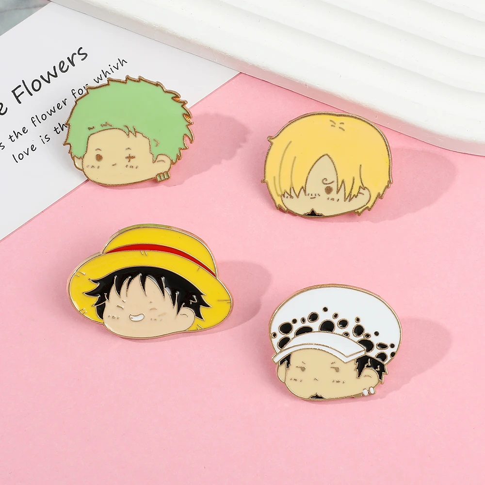 4 Pcs Anime Character Brooch S - đánh giá và giá Cosplay Anime Zoro