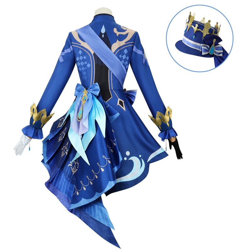 Furina Cosplay Costume Wig Hai - đánh giá và giá Violet Evergarden Dress