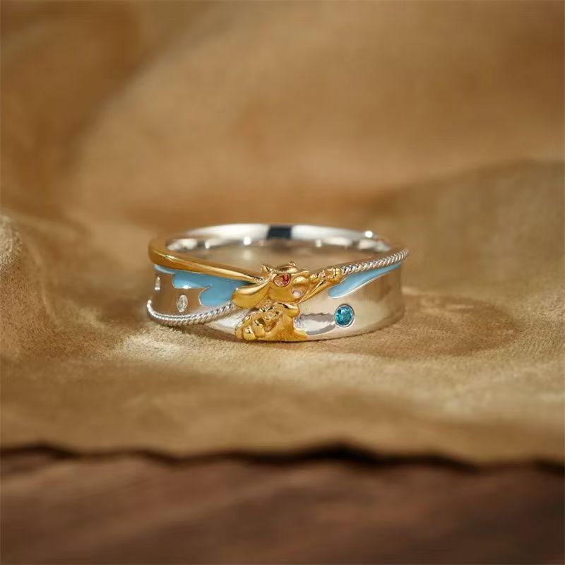 Pokémon Riolu Couple Rings - C - đánh giá và giá Anime Cosplay For Couples