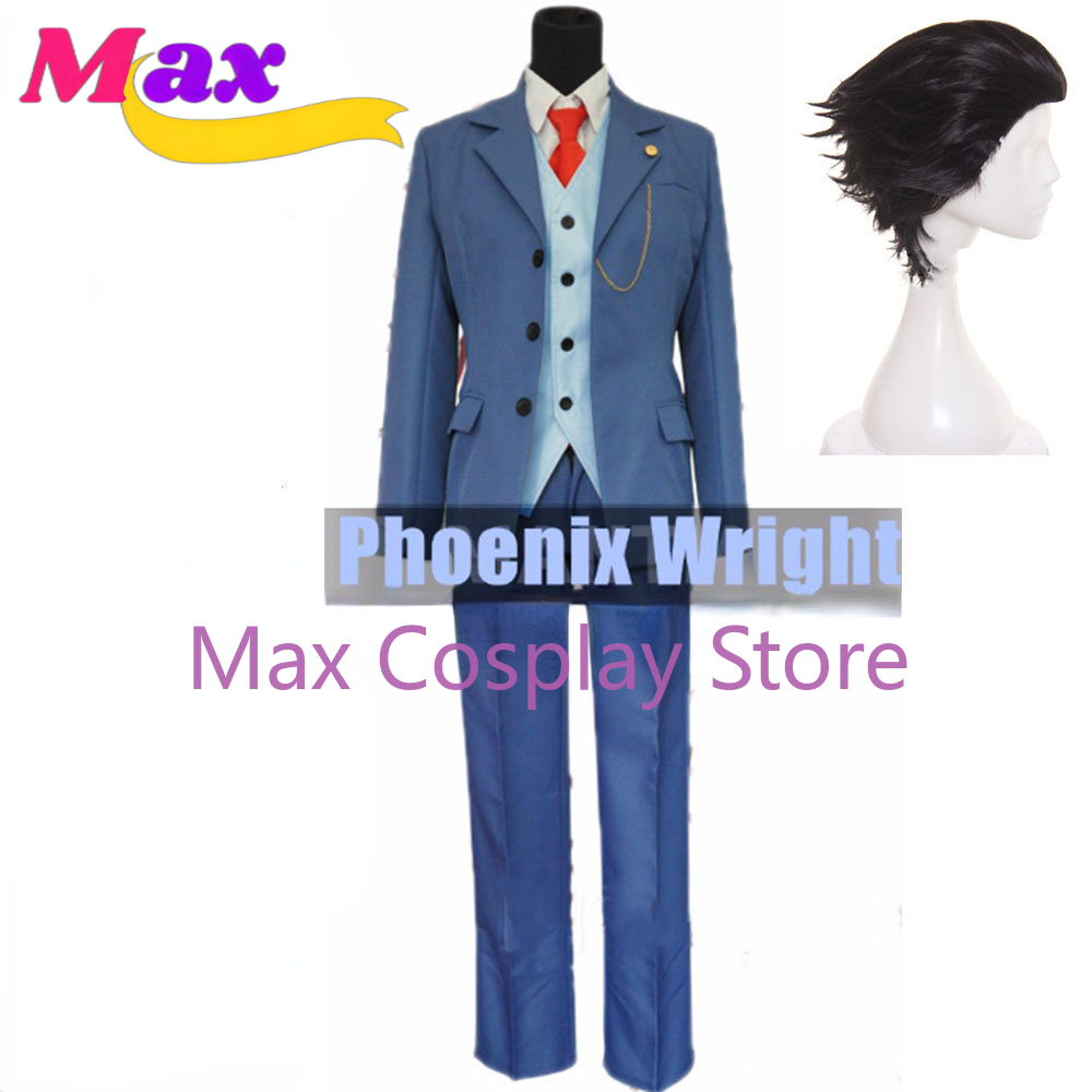 Max Phoenix Wright Cosplay Cos - đánh giá và giá Anime Cosplay Nz
