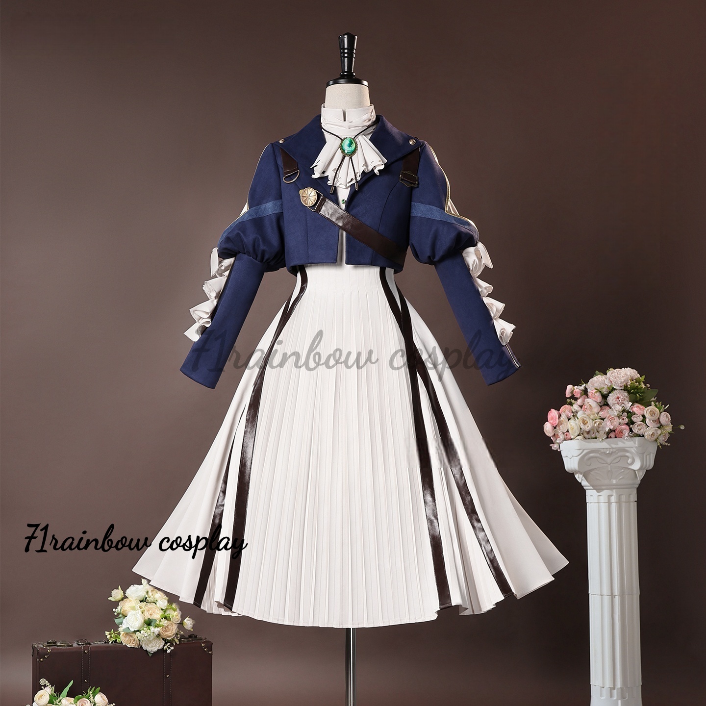 Anime Violet Evergarden Cospla - đánh giá và giá Violet Evergarden Dress