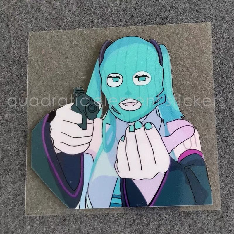 Miku Motorcycle Sticker Water  - đánh giá và giá Cosplay Anime N