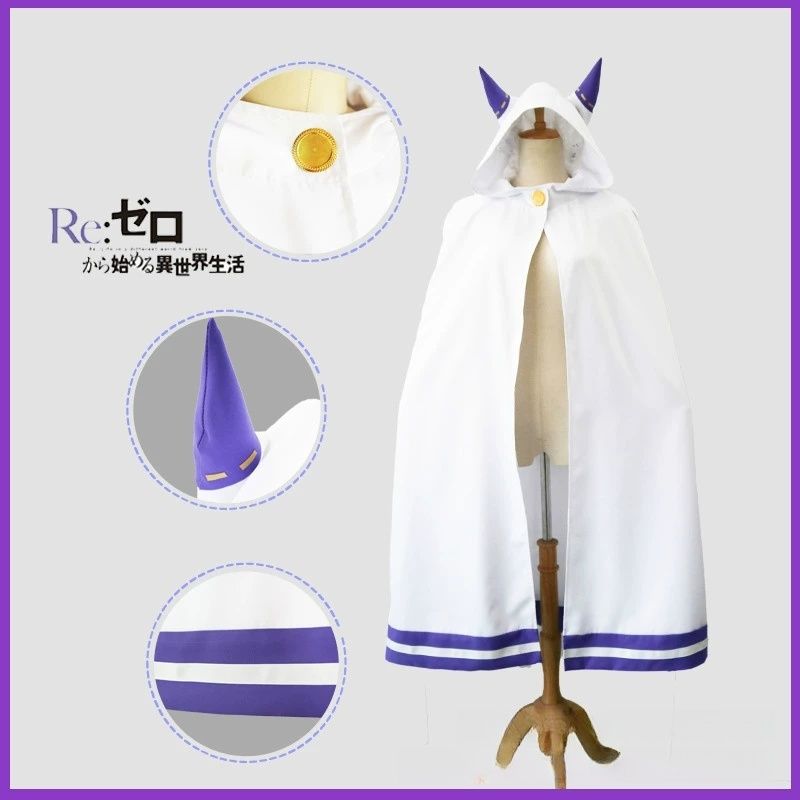 Emilia Cosplay Re Life in a di - đánh giá và giá Re Zero Rem Wig