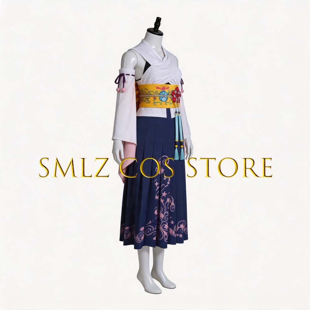 Smlz FFX Yuna Cosplay Anime FF - đánh giá và giá Anime Cosplay Outfit
