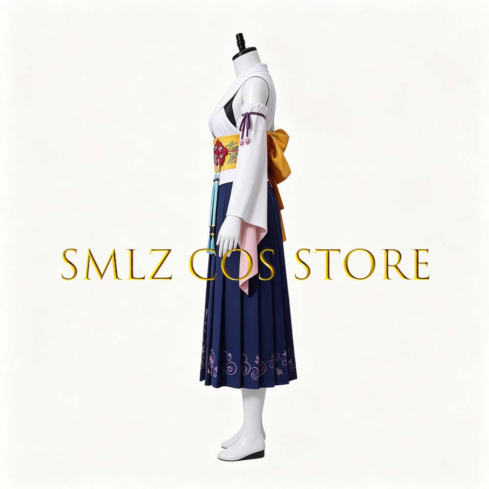 Smlz FFX Yuna Cosplay Anime FF - đánh giá và giá Anime Cosplay Outfit