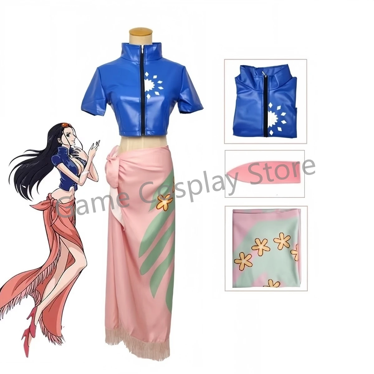 Nico Robin Cosplay Costume Dre - đánh giá và giá Violet Evergarden Dress