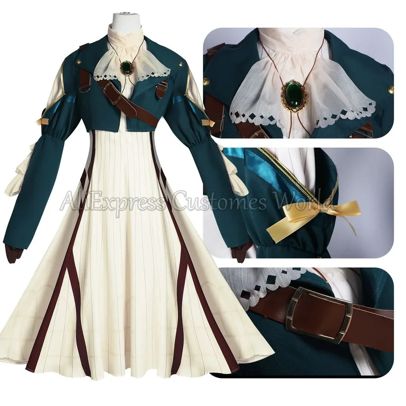 CyAnime Violet Evergarden Cosp - đánh giá và giá Violet Evergarden Dress