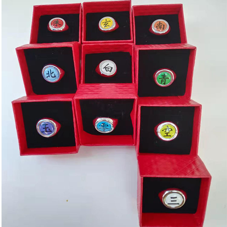 Hot Anime Accessories Ring Aka - đánh giá và giá Anime Cosplay Naruto