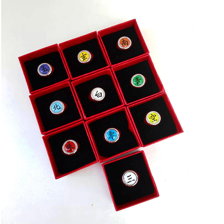 Hot Anime Accessories Ring Aka - đánh giá và giá Anime Cosplay Naruto