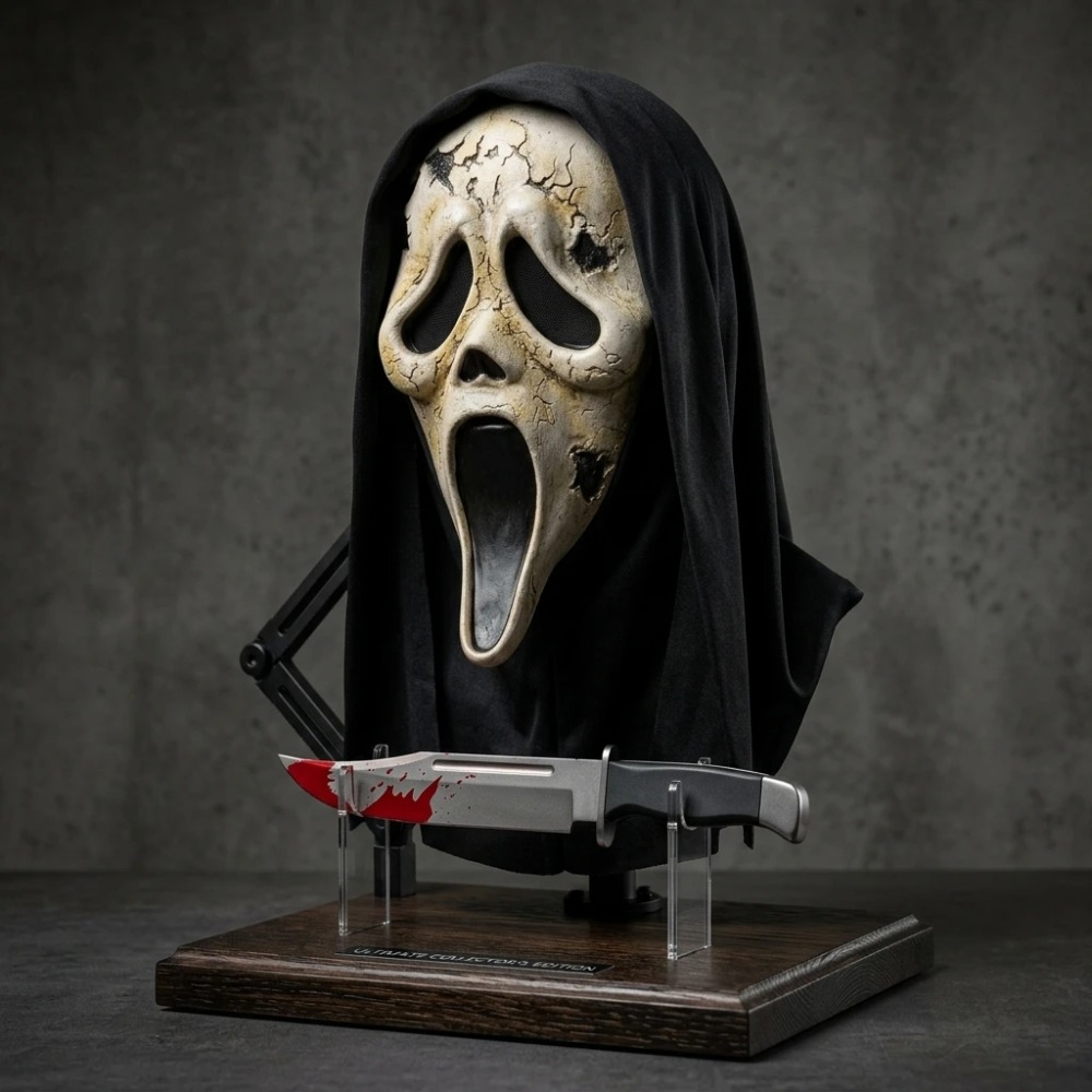 Scream Ghost Face Latex Mask W - đánh giá và giá Anime Cosplay Face