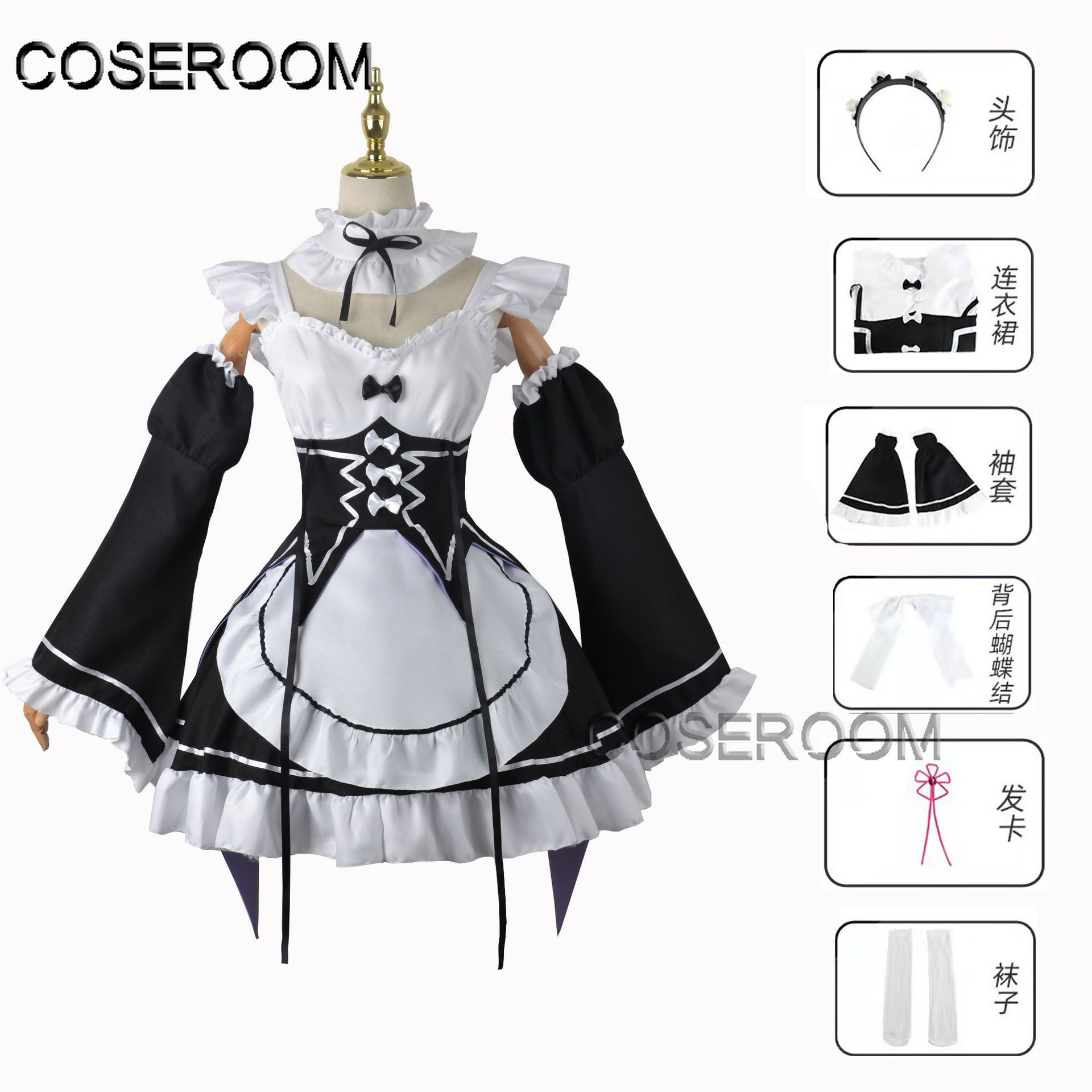 Re Zero Kara Hajimeru Isekai S - đánh giá và giá Re Zero Rem Wig