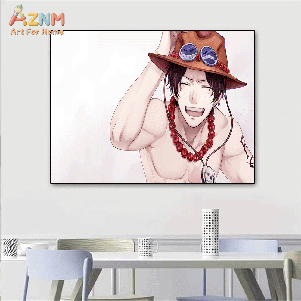 AZNM One Piece Anime Canvas Po - đánh giá và giá One Piece Straw Hat