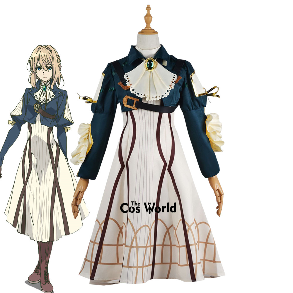 Violet Evergarden Dress Unifor - đánh giá và giá Violet Evergarden Dress