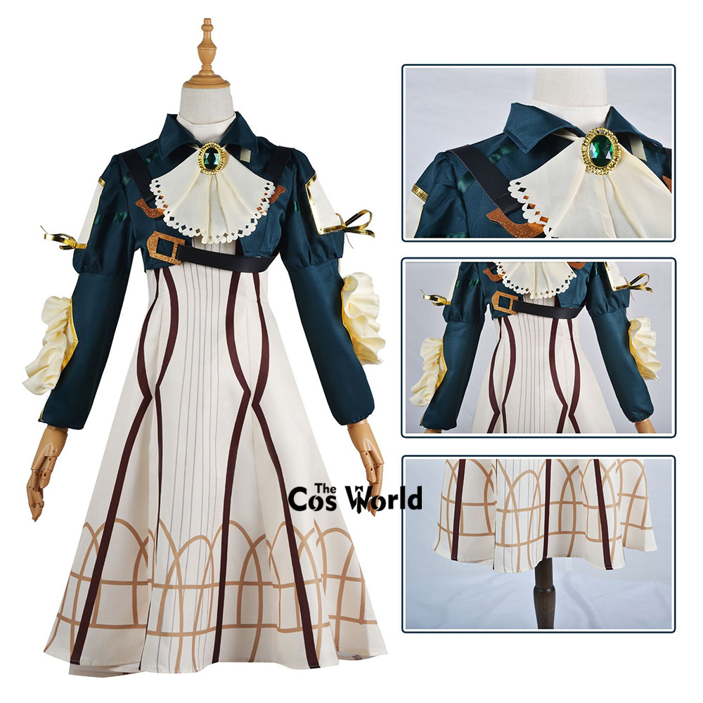 Violet Evergarden Dress Unifor - đánh giá và giá Violet Evergarden Dress
