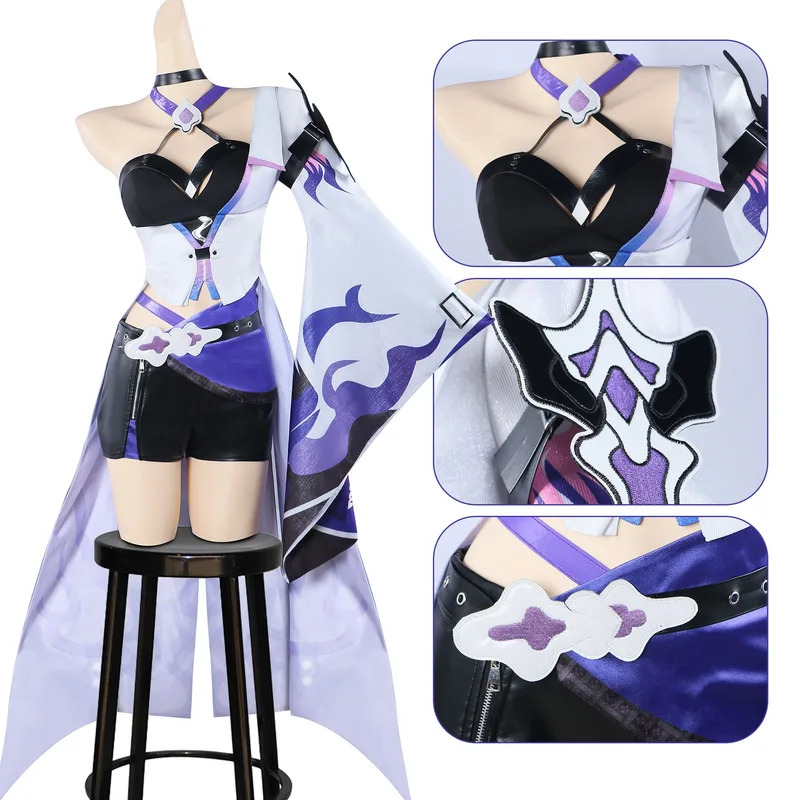In Stock Acheron Cosplay Costu - đánh giá và giá Anime Cosplay Youtube Shorts