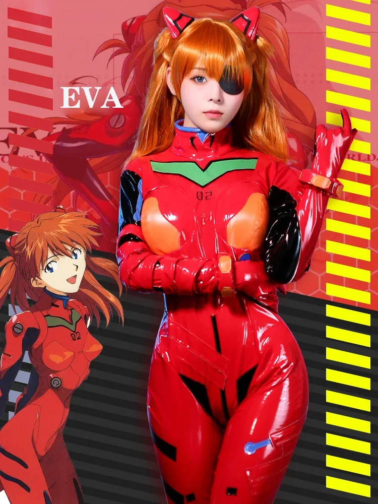 New Eva Shikinami Asuka Langle - đánh giá và giá Anime Cosplay Japanese