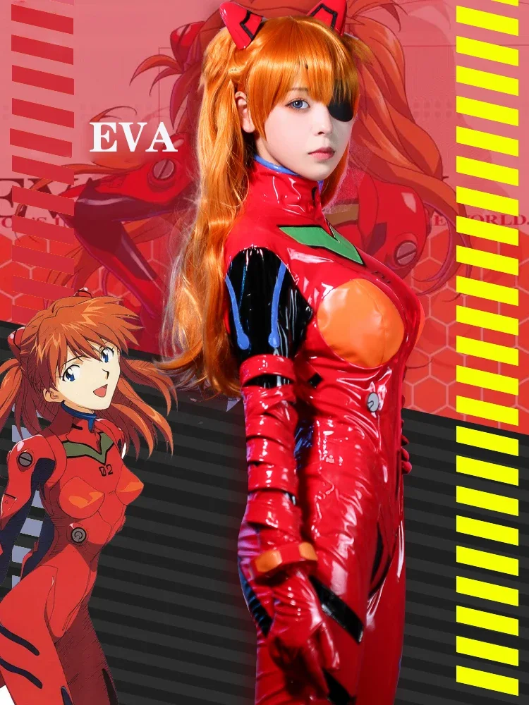 New Eva Shikinami Asuka Langle - đánh giá và giá Anime Cosplay Japanese