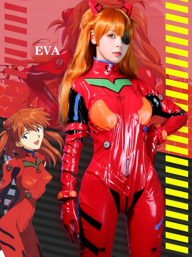 New Eva Shikinami Asuka Langle - đánh giá và giá Anime Cosplay Japanese
