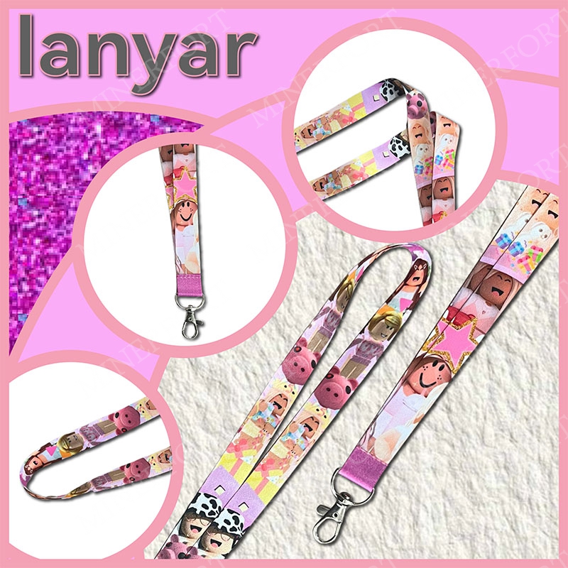 Roblox Girl Lanyard Anime Cute - đánh giá và giá Anime Cosplay Roblox