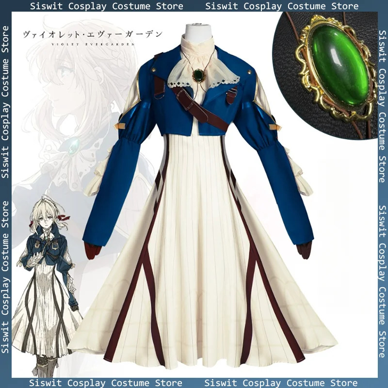 Anime Violet Evergarden Costum - đánh giá và giá Violet Evergarden Dress