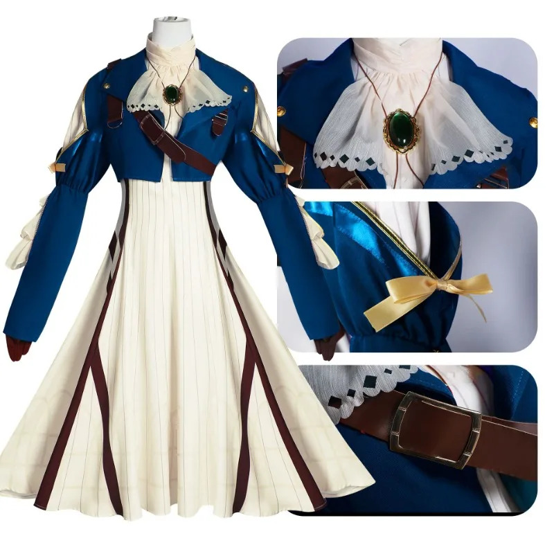 Anime Violet Evergarden Costum - đánh giá và giá Violet Evergarden Dress