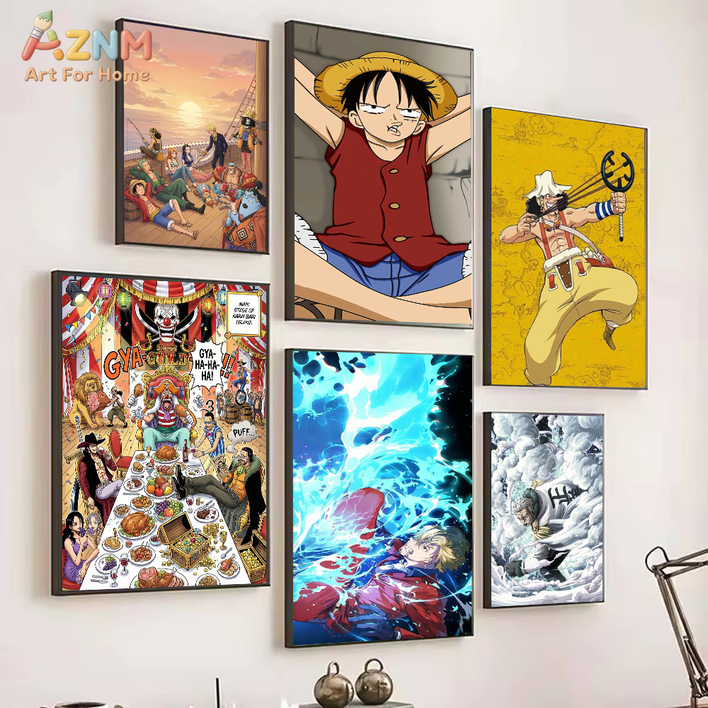 AZNM One Piece Anime Canvas Wa - đánh giá và giá One Piece Straw Hat